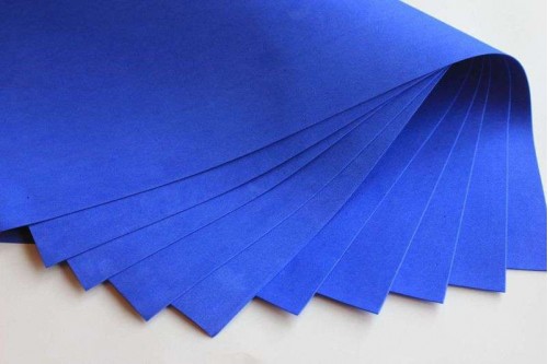 Фоамиран EVA синий 1мм, 50*50см, лист