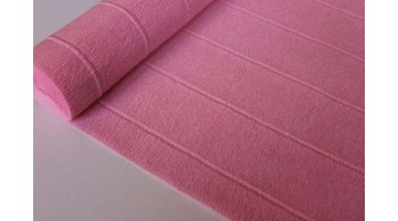 Гофрированная бумага 549 светло-розовая, рулон