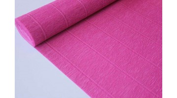 Гофрированная бумага 550 малиновая, рулон