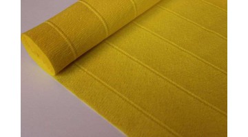 Гофрированная бумага 575 лимонная, рулон