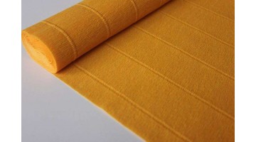 Гофрированная бумага 576 светло-оранжевая, рулон