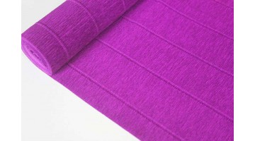 Гофрированная бумага 593 фиолетовая, рулон