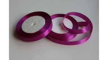Атласная лента сиреневая, 12мм*23м