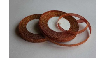 Парча красная с золотом, 10мм*23м