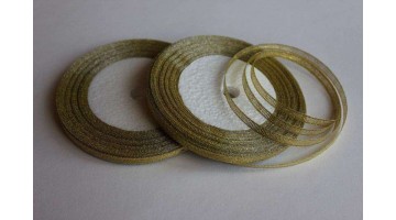 Парча золото, 6мм*23м