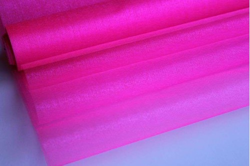 Органза-снег розовая 70см*10м, рулон 