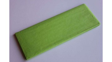 Бумага тишью 50*66см салатовая, 10 листов