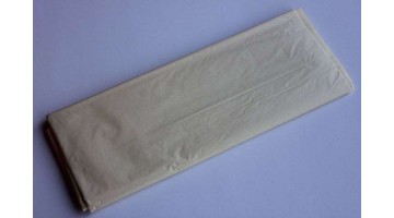 Бумага тишью 76*50см кремовая, 10 листов