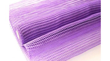 Сетка Акцент сиреневая 53см*6м, рулон