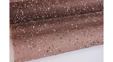 Сетка Снег шоколадная 52см, 4,5метра