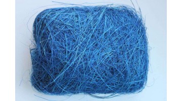 Сизалевое волокно синее, 40 г