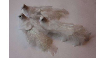 Голубь 19*6*7см прищепка, шт