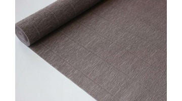 Гофрированная бумага 605 графит, рулон