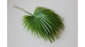 Искусственная зелень Ветка пальмы 25см, шт