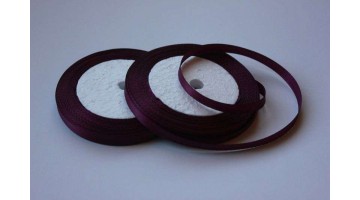 Атласная лента фиолетовая, 6мм*23м