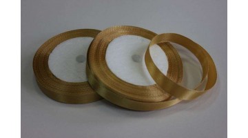 Атласная лента карамельная, 12мм*23м