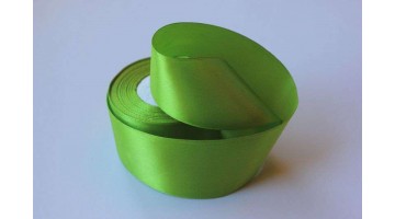 Атласная лента оливковая, 50мм*23м