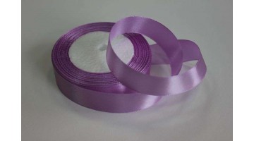 Атласная лента сиреневая, 25мм*23м