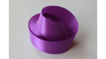 Атласная лента сиреневая, 50мм*23м