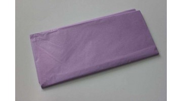 Бумага тишью 50*66см сиреневая, 10 листов