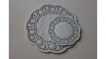 Салфетка бумажная Винтаж D 19см, 5 шт