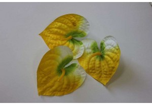 Искусственные цветы Антуриум жёлтый, шт