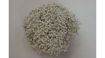 Тычинки белые 3мм, 320 нитей