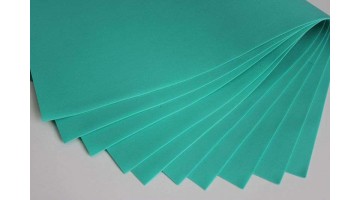Фоамиран EVA бирюзовый 1мм, 50*50см, лист