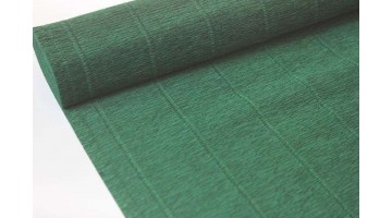 Гофрированная бумага 561 хвойно-зелёная, рулон