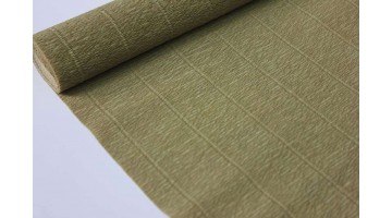 Гофрированная бумага 611 хаки, рулон