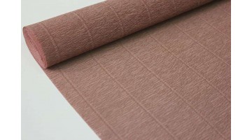 Гофрированная бумага 613 какао, рулон