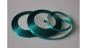 Атласная лента морская, 6мм*23м