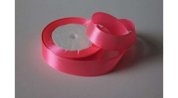 Атласная лента розовая, 25мм*23м