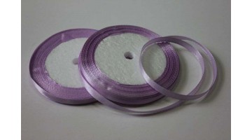 Атласная лента светло-сиреневая, 6мм*23м