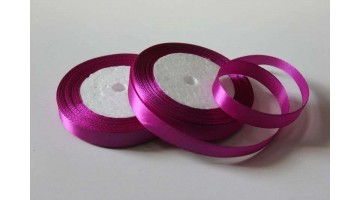 Атласная лента ярко-сиреневая, 12мм*23м	