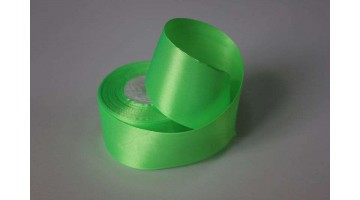 Атласная лента зелёный, 50мм*23м