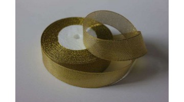 Парча золото, 25мм*23м