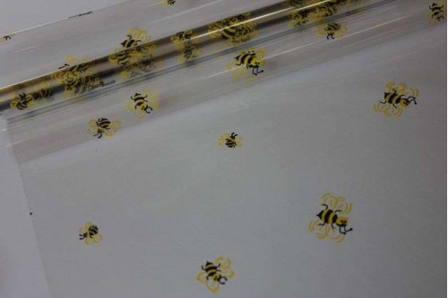 Плёнка с рисунком Пчёлы 70см х 8м, рулон