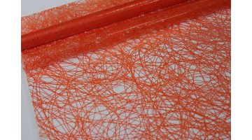 Плёнка с рисунком Сизаль оранж 70см х 8м, рулон