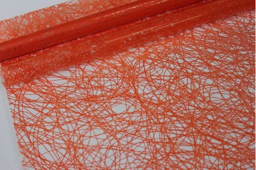 Плёнка с рисунком Сизаль оранж 70см х 8м, рулон