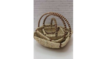 Корзина плетёная (мал) D-21/21см H-22см, шт