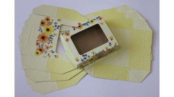 Коробка самосборная "Акварель" 10*8*3, шт