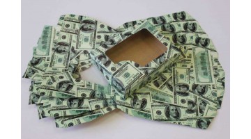 Коробка самосборная "Доллар" 15*11*4, шт