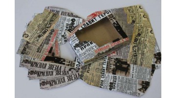 Коробка самосборная "Газета" 15*11*4, шт
