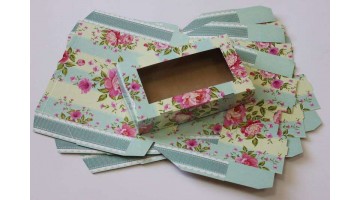 Коробка самосборная "Цветория" 20*12*4, шт