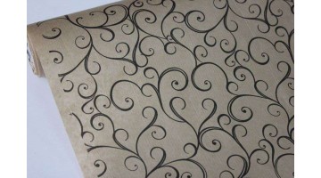 Крафт бумага Узор 40гр/м2 70см, рулон