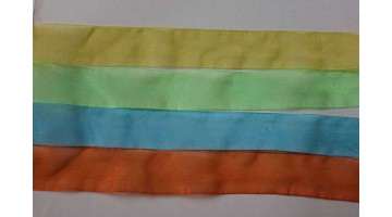 Лента органза 40мм  в ассортименте, 3метра