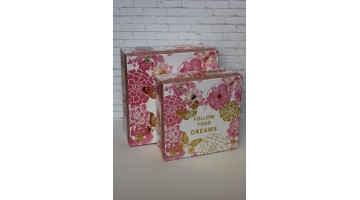 Коробка Квадрат 3 D 27/27 H 13см, шт