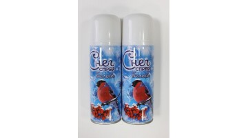 Спрей Искусственный снег белый 250мл, шт