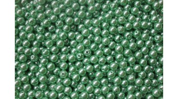 Бусины под жемчуг бирюзовые 8мм, (220 шт), 50 г